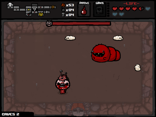 Binding of Isaac, The - Bosses in Caves